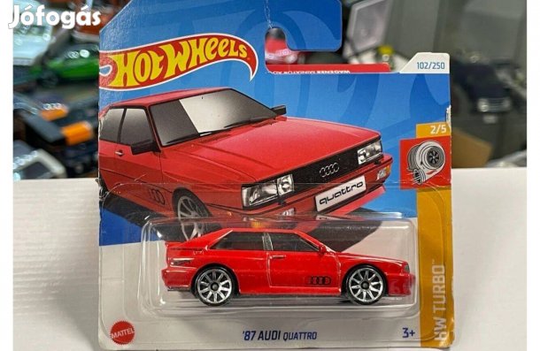 Audi Quattro 1987 1:72 Hot Wheels Turbo 2/5
