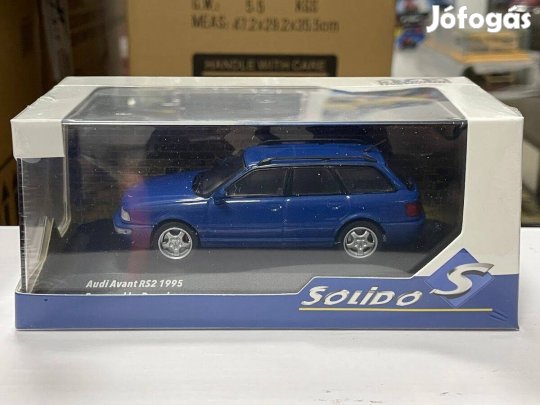 Audi RS2 1995 blue 1:43 1/43 Solido