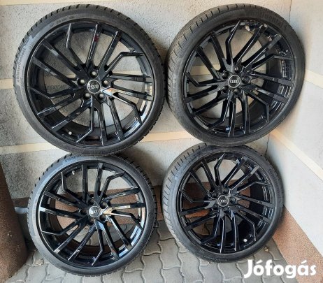 Audi RS5 gyári 20"alukerék szett 5x112 + 275/30 gumikkal