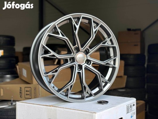Audi RS Style 18" 5x112 Antracit alufelni Új 18 coll VW Seat Skoda