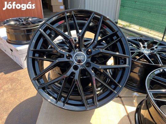 Audi RS Style Damina 19" 5x112 Fekete Új alufelni 19 coll VW Seat