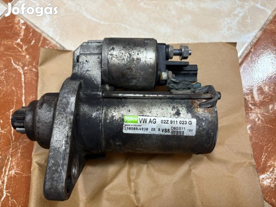 Audi VW gyári bontott önindító 02Z 911 023 g A3 TT Passat Golf stb
