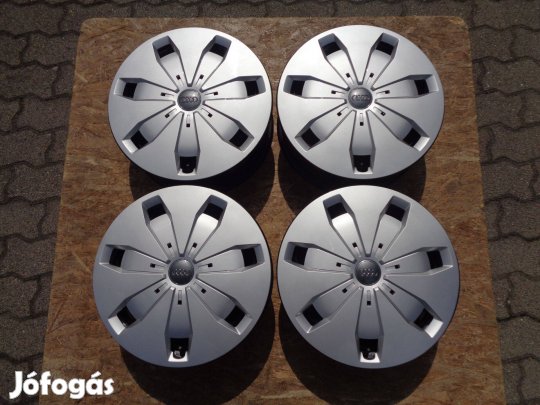 Audi-VW gyári lemezfelni 16-os, 5×112, dísztárcsával mint az új eladó