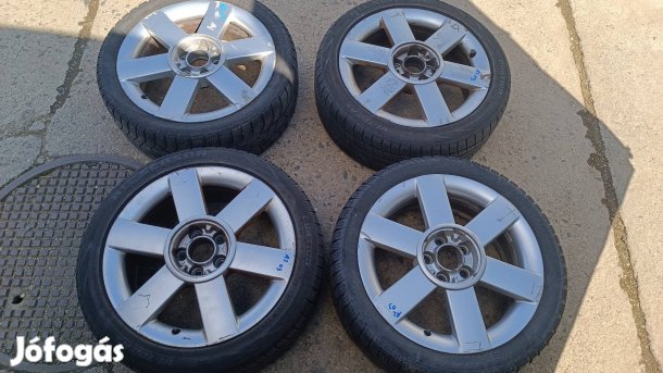 Audi a2 5x100 16" alufelni garnitúra gyári felni 16 coll