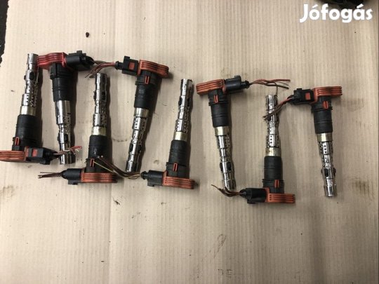 Audi a8 D3 3.7 V8 (2002-2009) Benzines  Gyújtótrafó szett