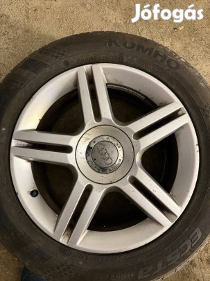 Audi alufelni használható nyári gumival eladó 4db