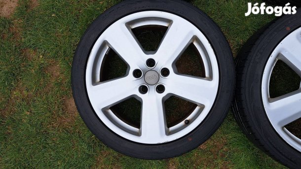 Audi gyári alufelni garnitúra eladó nyárigumikkal együtt 18"