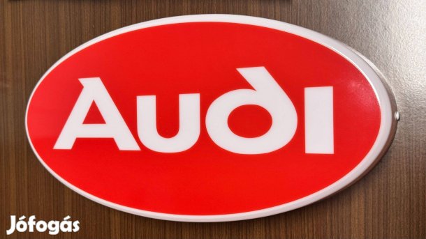 Audi világító felirat eladó