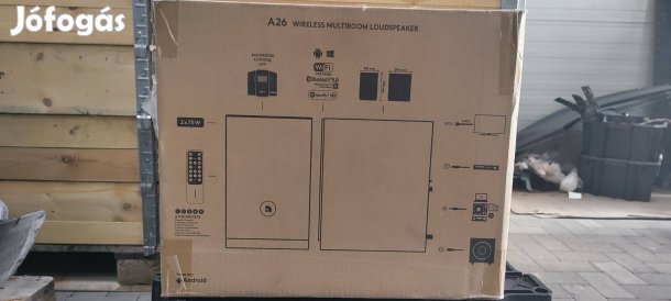 Audio Pro A26 aktív bluetooth polcsugárzó eladó! Vadi új, bontatlan!
