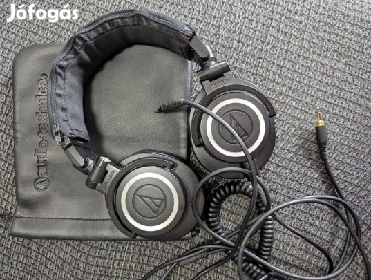 Audio-Technica ATH-M50x fejhallgató szép állapot, profi hangzás