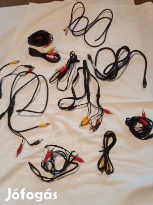 Audio, video kábelek vegyesen