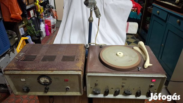 Audió erősitő, keverő, mikrofon egyben eladó