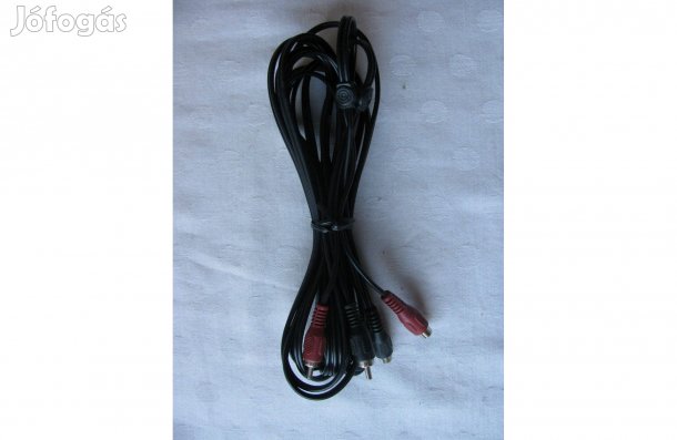 Audió kábel, RCA csatlakozóval