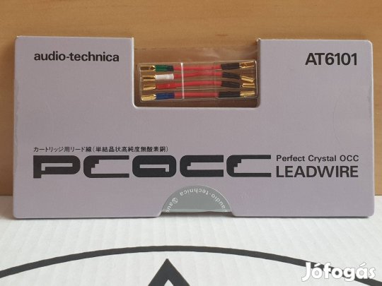 Audio-technica AT6101 GOLD headshell kábel készlet -Japan gyártás- Új