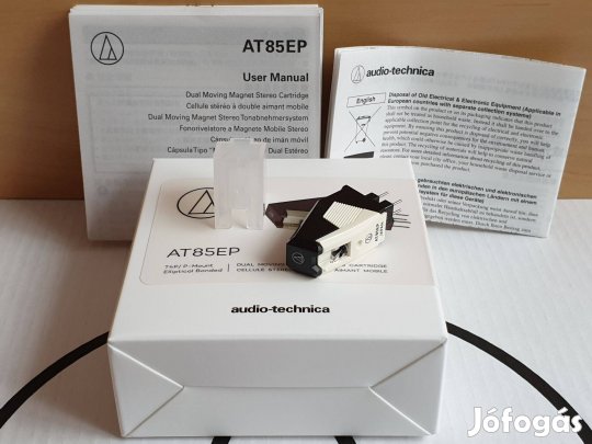 Audio-technica AT85EP P-mount T4P hangszedő tű bakelit vinyl Új