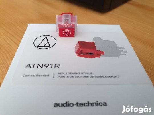 Audio-technica ATN91R hangszedő lemezjátszó tű bakelit vinyl Új