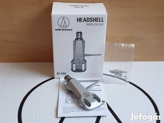Audio-technica HS6SV lemezjátszó headshell hangszedő bakelit vinyl Új