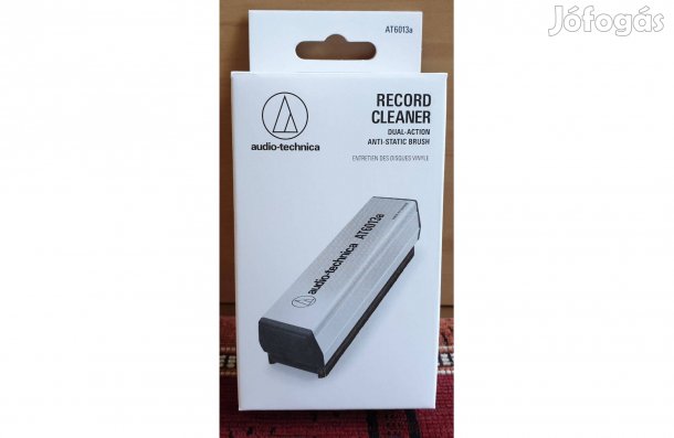 Audio-technica antisztatikus lemezkefe kombinált (szén+bársony) Új