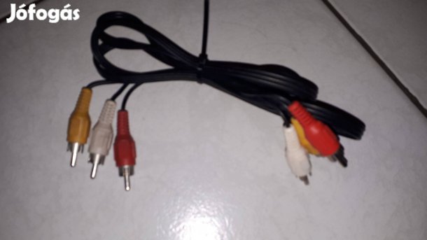 Audio-video kábel - 3 RCA-3 RCA
