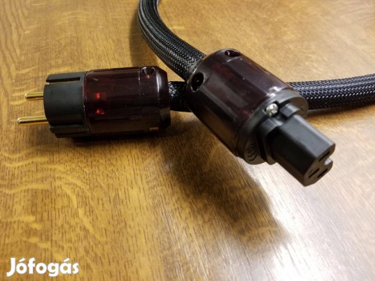 Audiofil tápkábel 0,5 méter