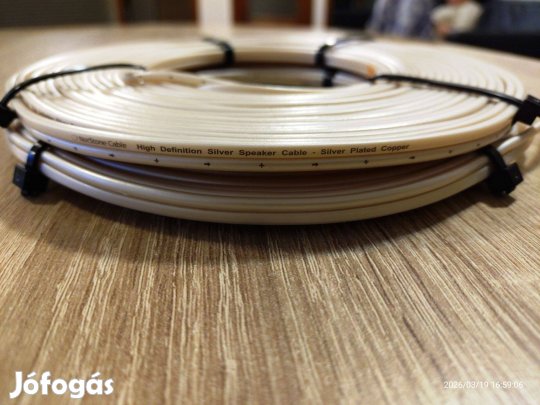 Audiophile Norstone Silver SV150 Ezüstözött Hangfalkábel Pár (2 x 7 m)