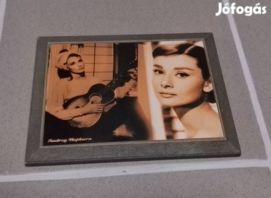 Audrey Hepburn számozott fali kép