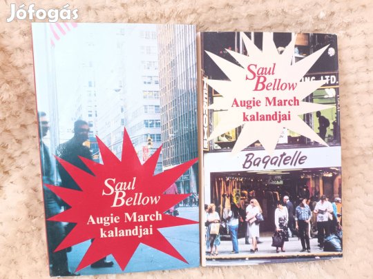 Augie March kalandjai I-II. - Teljes 2 kötet egyben - Saul Bellow- 198
