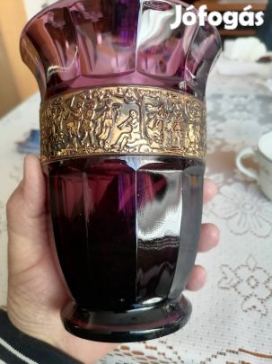 August Walther&Shöne artdeco váza 1930 körüli