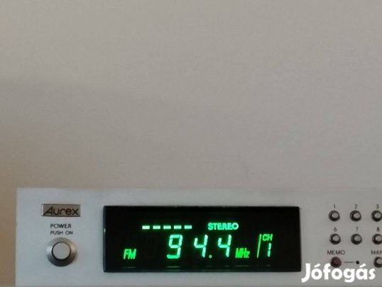 Aurex Toshiba ST-F15 Rádió Tuner. Kiemelkedően jó hang! Made in Japan