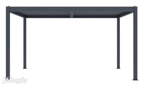 Austin 4x3 m bioklimatikus pergola , antracit, alumínium