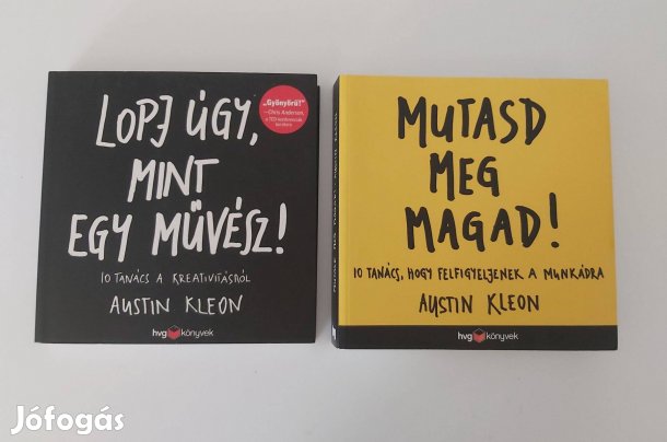 Austin Kleon: Lopj úgy, mint egy művész! + Mutasd meg magad!