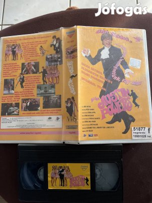 Austin Powers 1 vigjáték vhs 