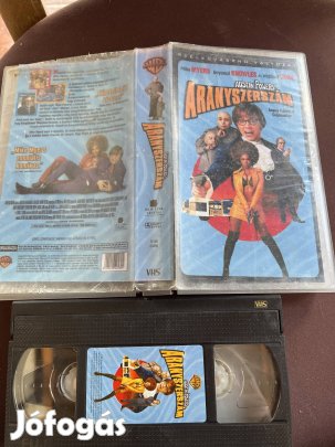 Austin Powers aranyszerszám vigjáték vhs 