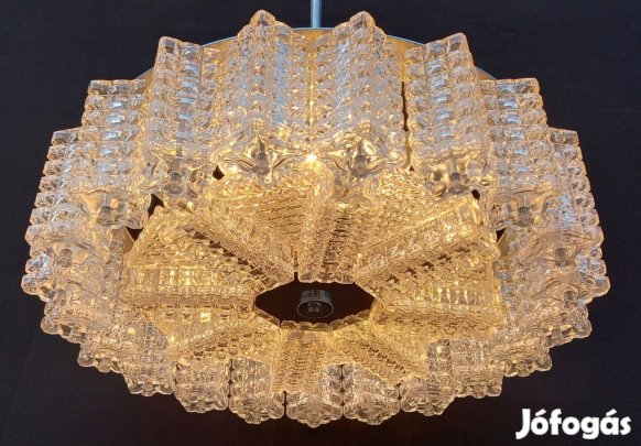 Austrolux csillár mid century design