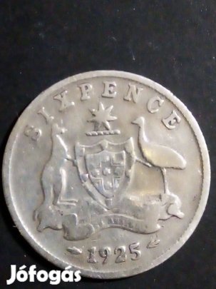Ausztrália 1925 ezüst