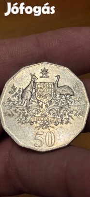 Ausztralia 50 Centes erme gyujtemeny!