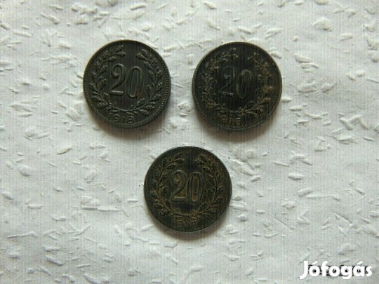 Ausztria 20 heller 1916 - 1917 - 1918 Kép szerinti állapotban