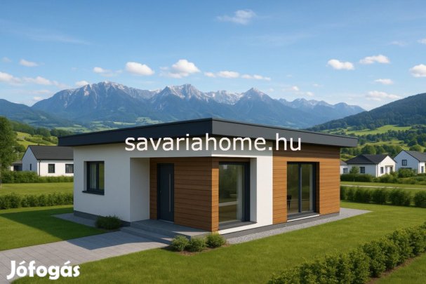 Ausztria, Schandorf - Katharina lakóparkban, újépítésű családi házak