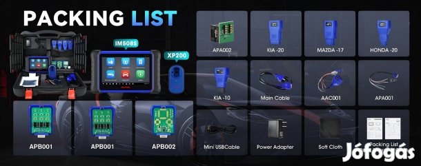 Autel IM508S autókulcs másoló programozó kódoló Új