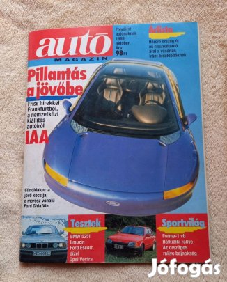 Autó2 (1995-1996), Autószalon1995, Autó magazin 1989 újságok