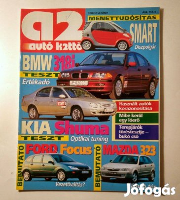 Autó Kettő 1998/10 Október (10kép+tartalom)