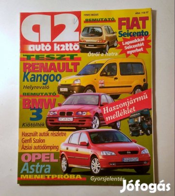 Autó Kettő 1998/5 Május (melléklettel) Lublin 3302 (10kép+tartalom)