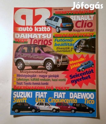 Autó Kettő 1998/6 Június (10kép+tartalom)