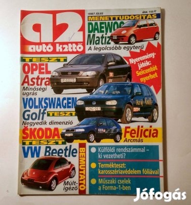 Autó Kettő 1998/7 Július (SK autó) 10kép+tartalom