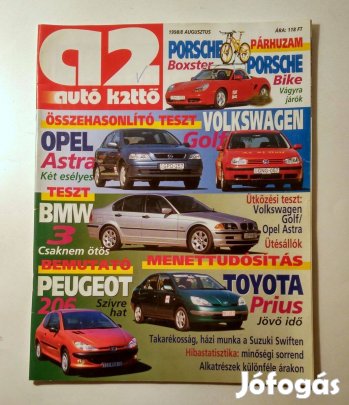 Autó Kettő 1998/8 Augusztus (Ford Cougar) 10kép+tartalom