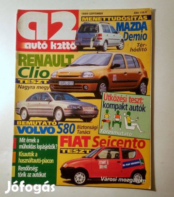 Autó Kettő 1998/9 Szeptember (Hond Integra Type-R) 10kép+tartalom