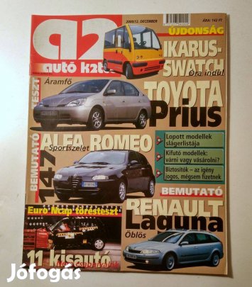 Autó Kettő 2000/12 December (Ikarus prototípus) 10kép+tartalom