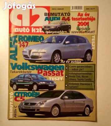 Autó Kettő 2001/2 Február (10kép+tartalom)