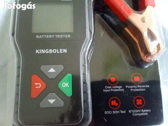 Autó akkumulátor teszter 6-12-24V