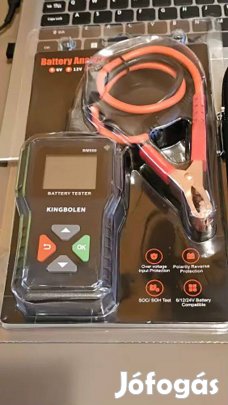 Autó akkumulátor teszter 6-12-24V